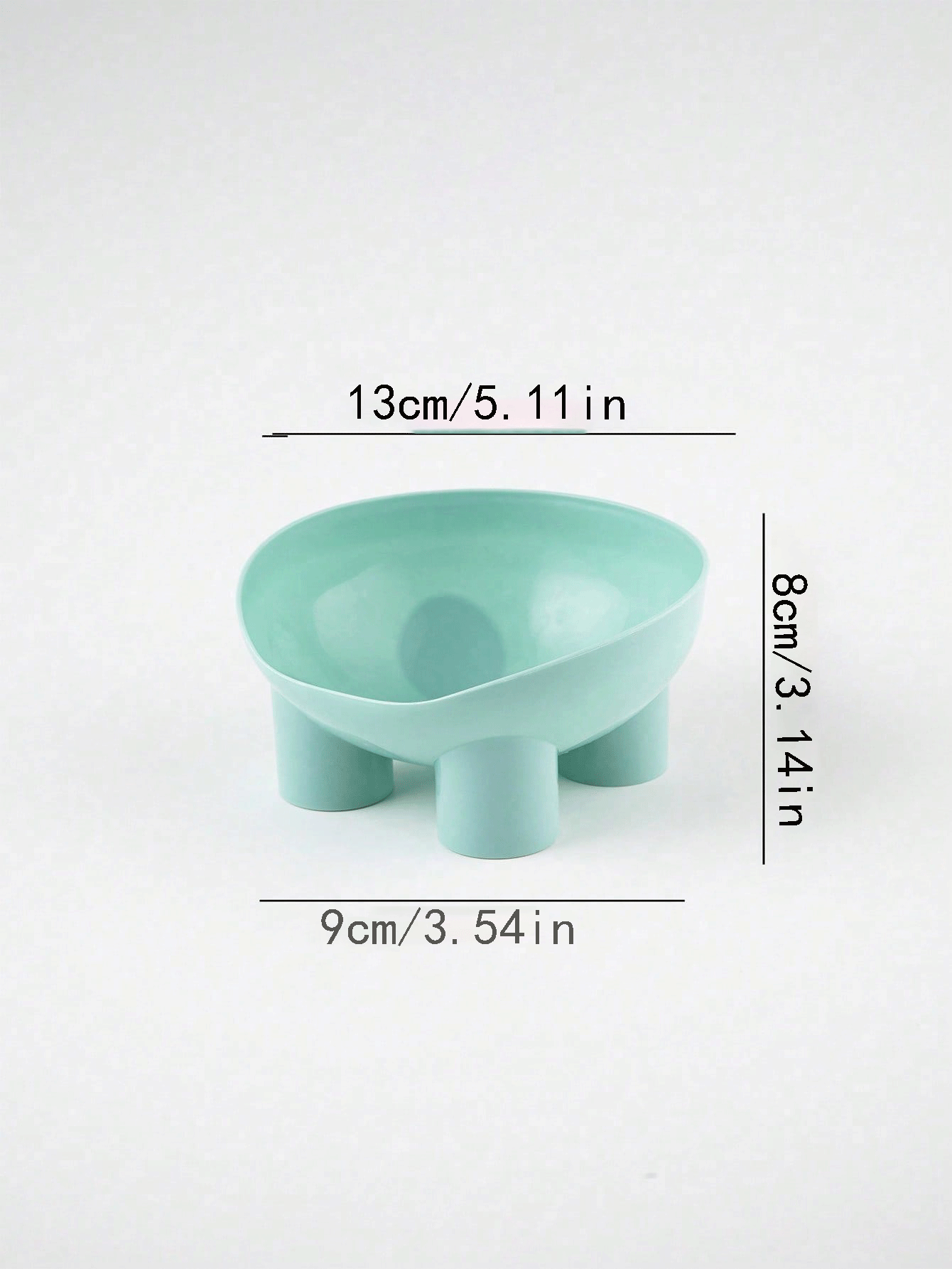 1个全新容量，大小适中，适合小型宠物，喂食方便，防震，豪华象腿造型食盆，自动喂水喂食器，产品尺寸：5.11英寸*3.14英寸 - 500ml - 查看 6