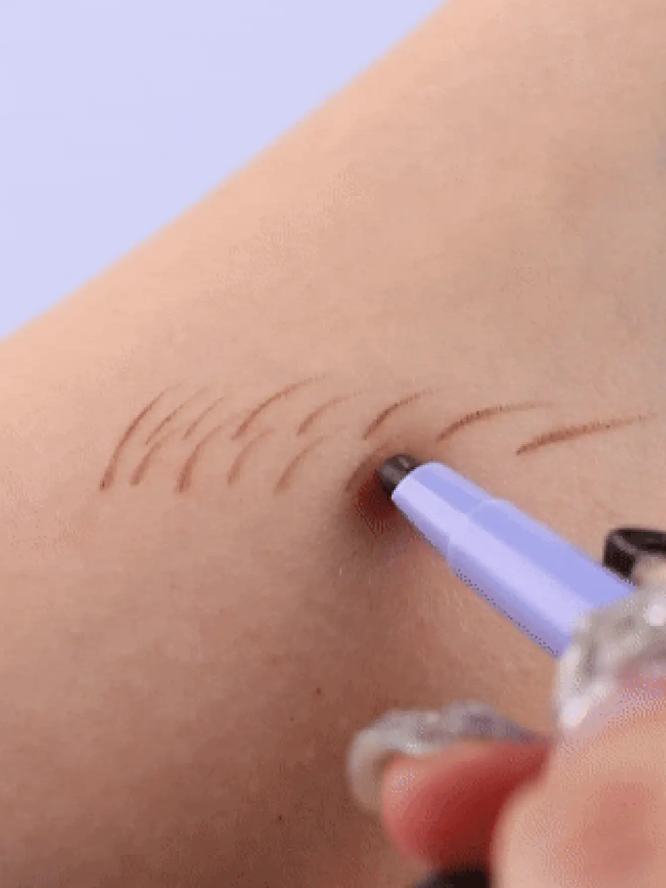 USHAS 双头旋转眉笔，自带眉刷，防水防晕染，持久妆效，打造自然精致眉形，完美妆容 - #02 - 查看 4