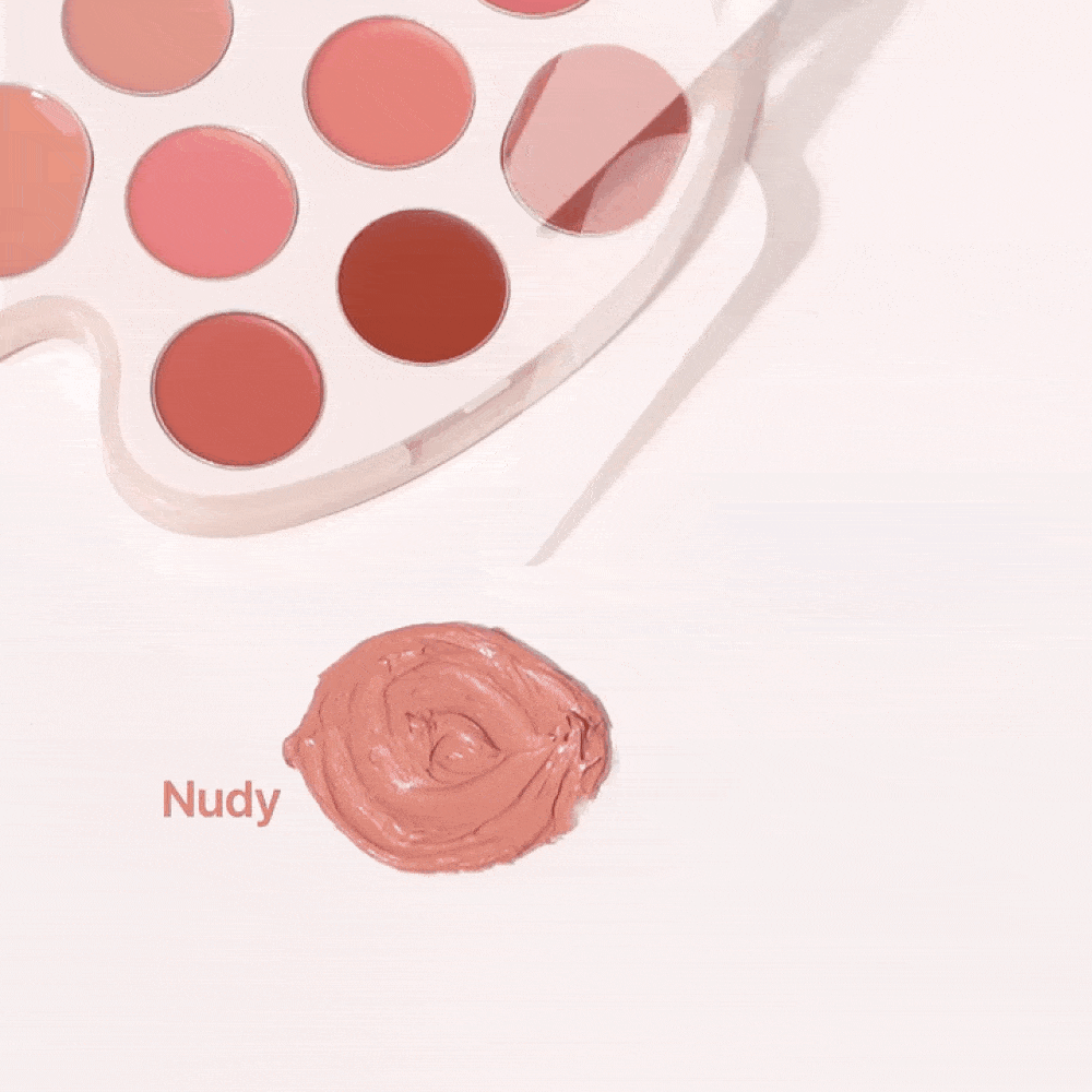 Dasique 九色唇颊彩盘，高显色度，持久不脱妆，光泽感强，轻盈透气，打造自然腮红妆效，纯素配方，唇颊彩妆盘，时尚美妆品牌，圣诞礼物，节日必备 - #01 Warm Coloring. - 查看 2