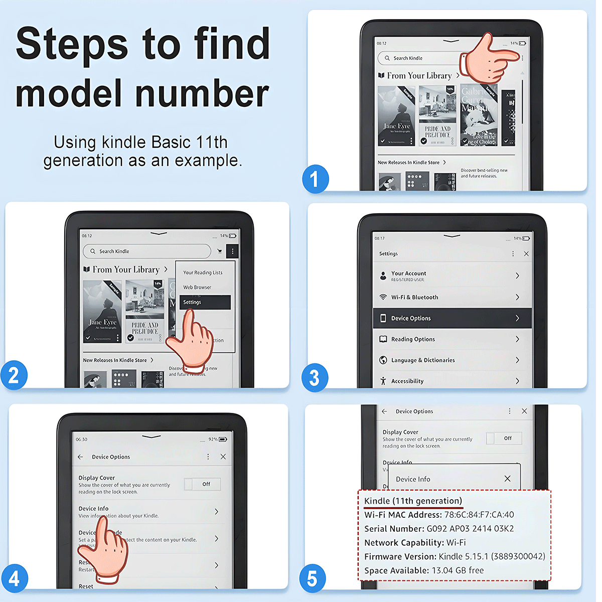 Premium Universal Clown E-Reader Protective Case: Slim And Lightweight, Drop-Resistant , Easy To Carry, And Features A Comprehensive Drop-Proof Design. Compatible With Various E-Reader Models, Ensuring Worry-Free Travel. - Multicolor - View 8