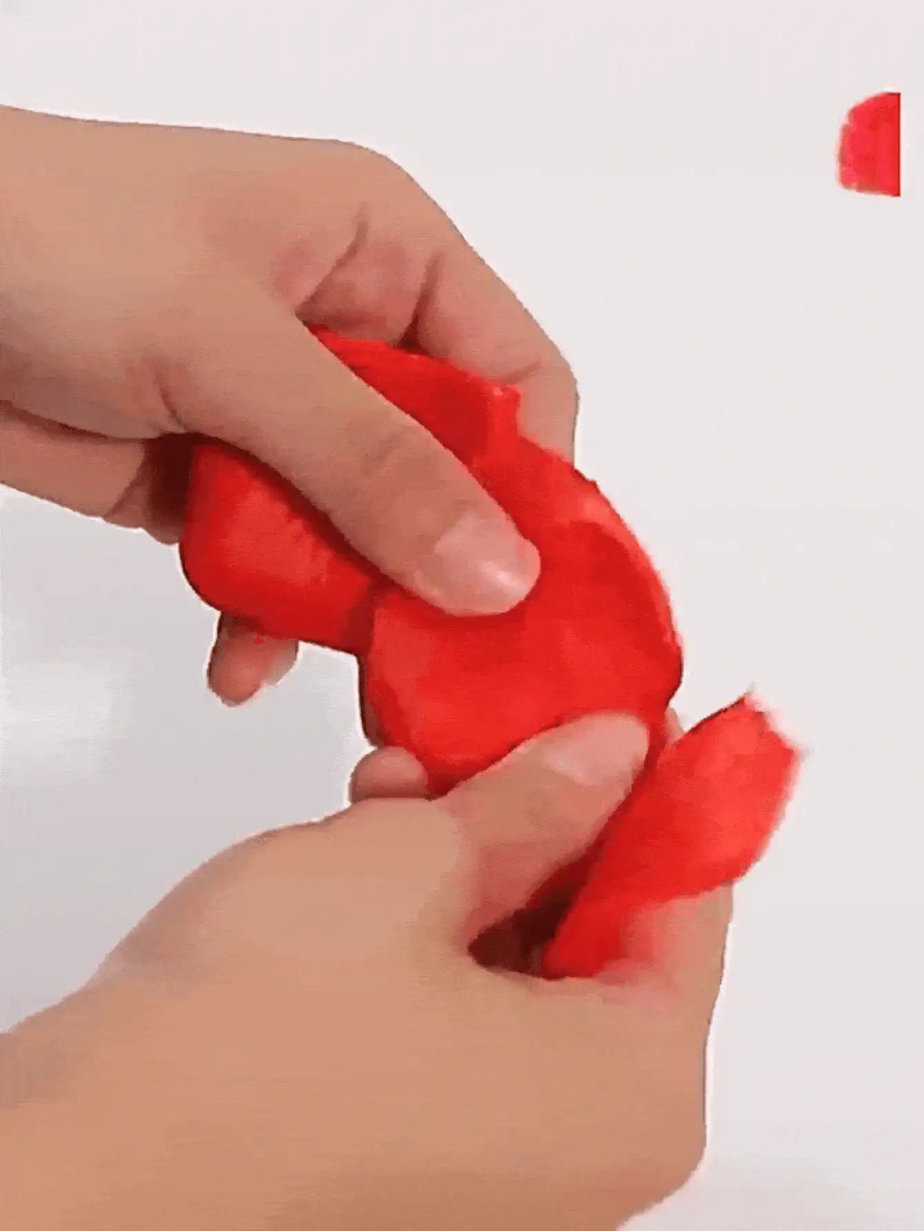 人造红玫瑰花瓣 仿真玫瑰花瓣 男女情侣款 柔软材质 仿真花 浪漫手工花 适用于婚礼派对、房间布置、浪漫求婚、节日庆典、惊喜派对、生日装饰、浴室装饰、周年纪念、婚房装饰、婚车装饰、婚礼用品、婚礼装饰 - 紅色 - 查看 3