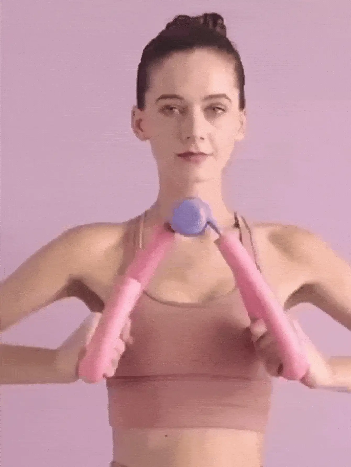 Pelvic Floor Muscle Trainer Multifunctional Thigh Exerciser Leg Shaping Clamp Leg Trainer For Yoga Pilates Home Exercise Fitness Training Hip And Pelvic Floor Muscle Shaping Women Leg Shaping Device Fitness Equipment Sport Yoga Gym Accessories - Multicolor - View 3
