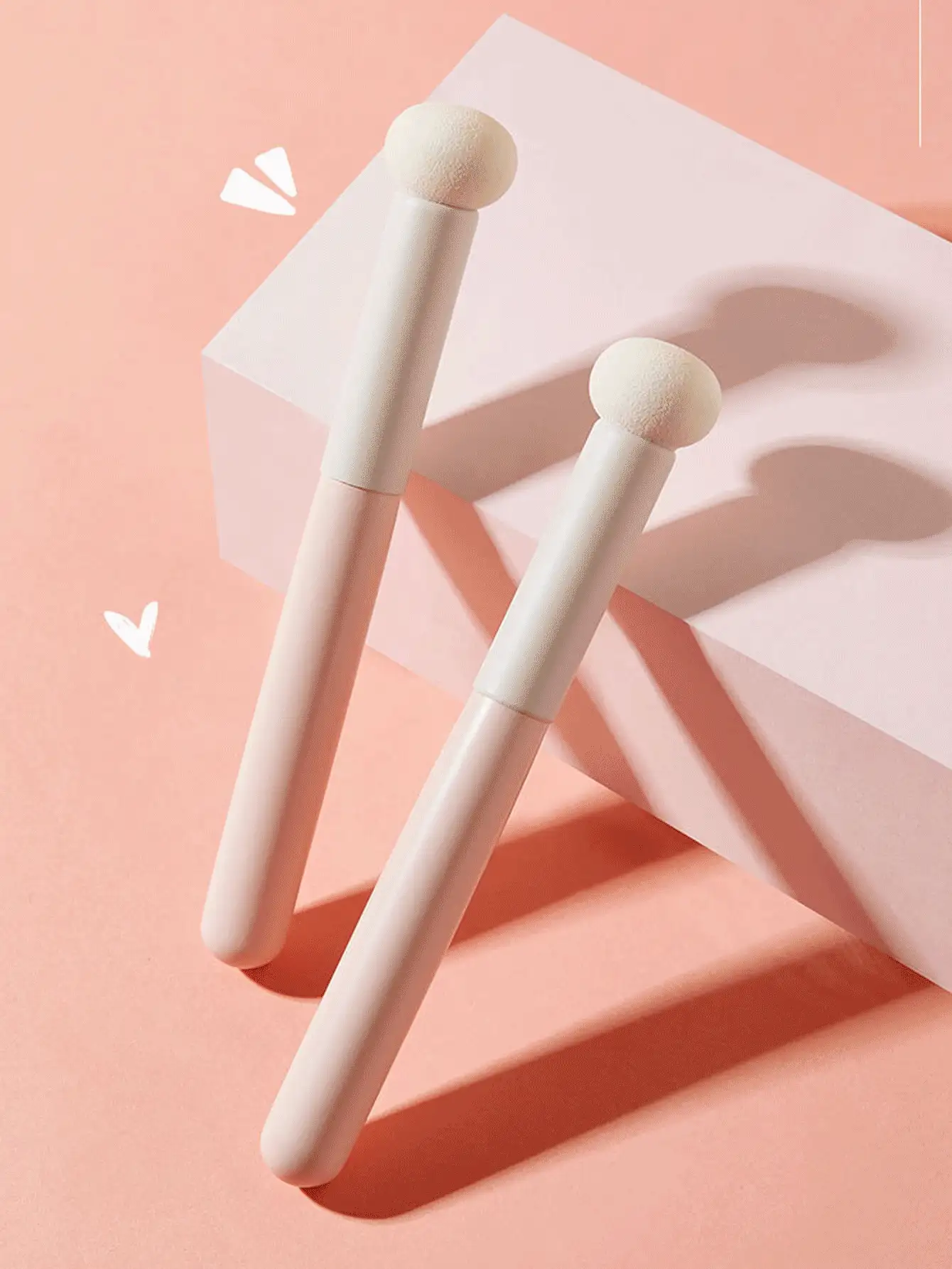 蘑菇形化妆海绵，便携式旅行化妆工具 - 彩色 - 查看 3