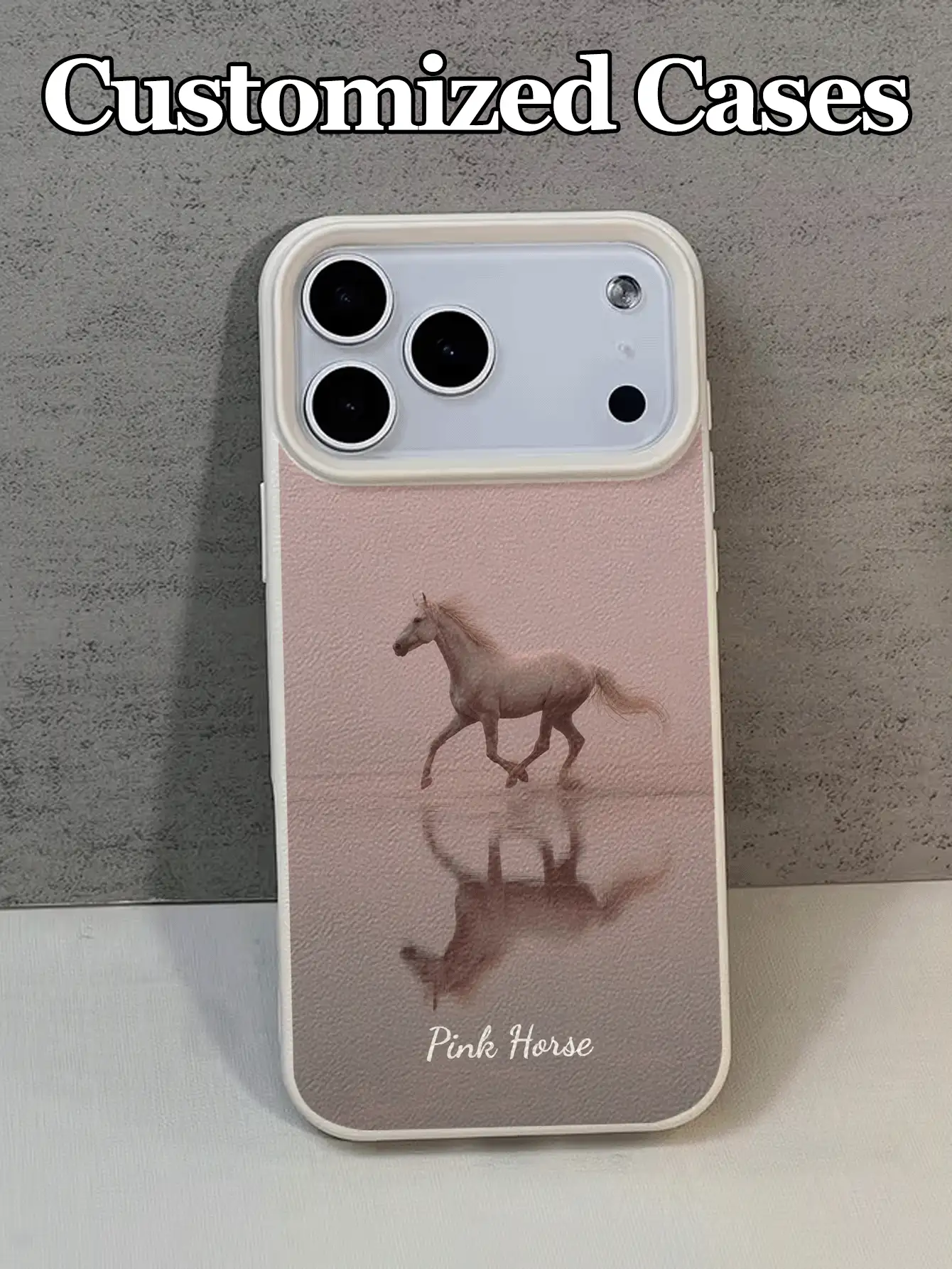 1 ốp lưng điện thoại họa tiết ngựa hồng vẽ màu nước tùy chỉnh, tương thích với iPhone 17 Pro Max/17 Air/16E/16 Pro Max/15/14 Plus/13/12/11, S24/20 Ultra/A52S/A31 A21S/A13/A05S, Note 13 Pro Plus/Note 10/Note 12C/Note 13C, được làm từ chất liệu TPU, thiết kế chống rơi cá tính, tối giản và chất lượng cao, phù hợp cho người dùng yêu thích họa tiết ngựa hoặc muốn cá nhân hóa phụ kiện điện thoại. Phiên bản quốc tế, không phải phiên bản nội địa. - trắng - Xem 2