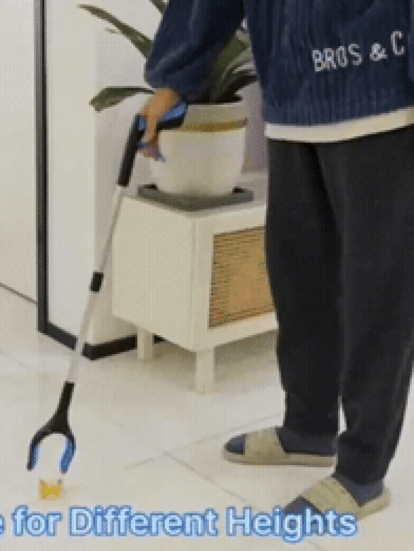超長折疊式抓取器,360°旋轉防滑爪與磁性尖端,重型拾取工具,適用戶外垃圾收集、居家清潔與垃圾拾取,適合室內外使用,長者與輪椅使用者理想選擇 - 彩色 - 查看 3