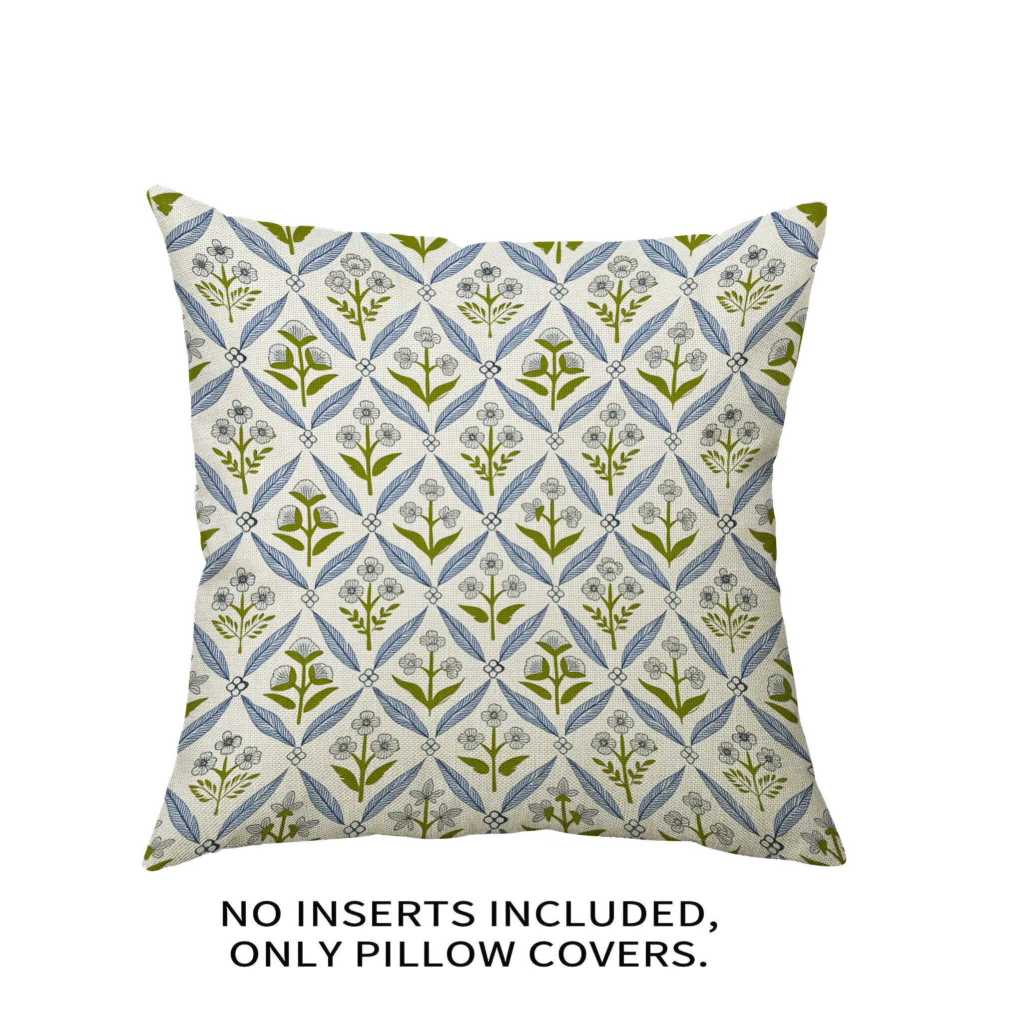 1 Stück/4 Stücke Kissenbezug mit Blumenmuster, Morrisstil, einseitiger Muster, 40*40cm, 45*45cm, 50*50cm, geeignet für Sofa, Wohnzimmer Dekoration, Alltagsgebrauch - Verschiedenfarbig - Übersicht 7