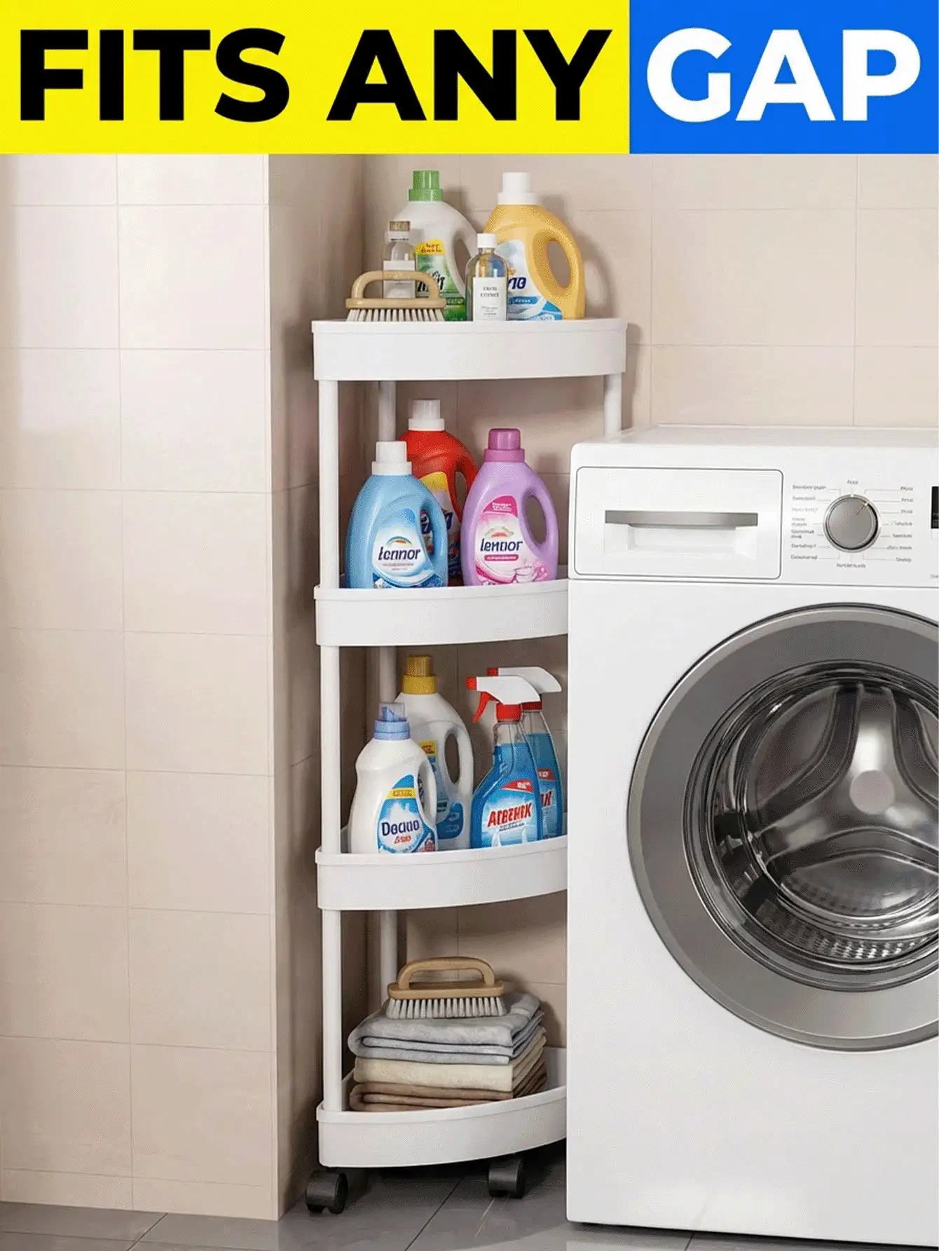 Xe đẩy đựng đồ có bánh xe, kệ đựng đồ góc nhỏ gọn, làm bằng nhựa chắc chắn, có thể gấp gọn, cần lắp ráp, không cần nguồn điện, thích hợp cho nhà bếp, phòng khách, phòng ngủ, văn phòng, phòng tắm và vòi sen thương mại, giỏ đựng đồ đa chức năng. - màu đen - Xem 3