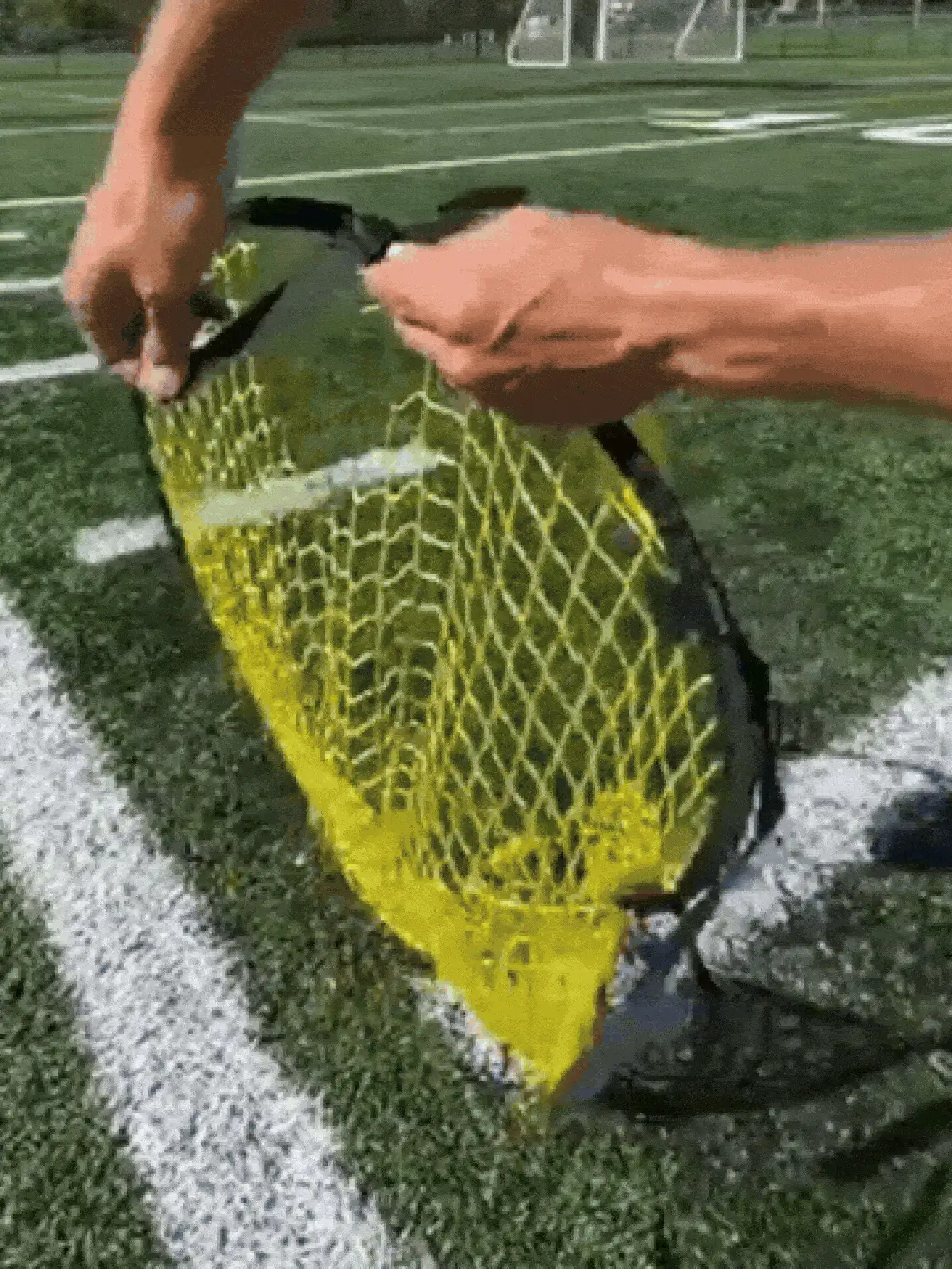 Football Goal Net Professional Free Kick Target Net Portable Football Shooting Practice Equipment With Target Pouch Training Aid For Adults Fits Most Standard Goals Easy-To-Attach Improves Accuracy Soccer Training Equipment Football Accessories - Multicolor - View 3