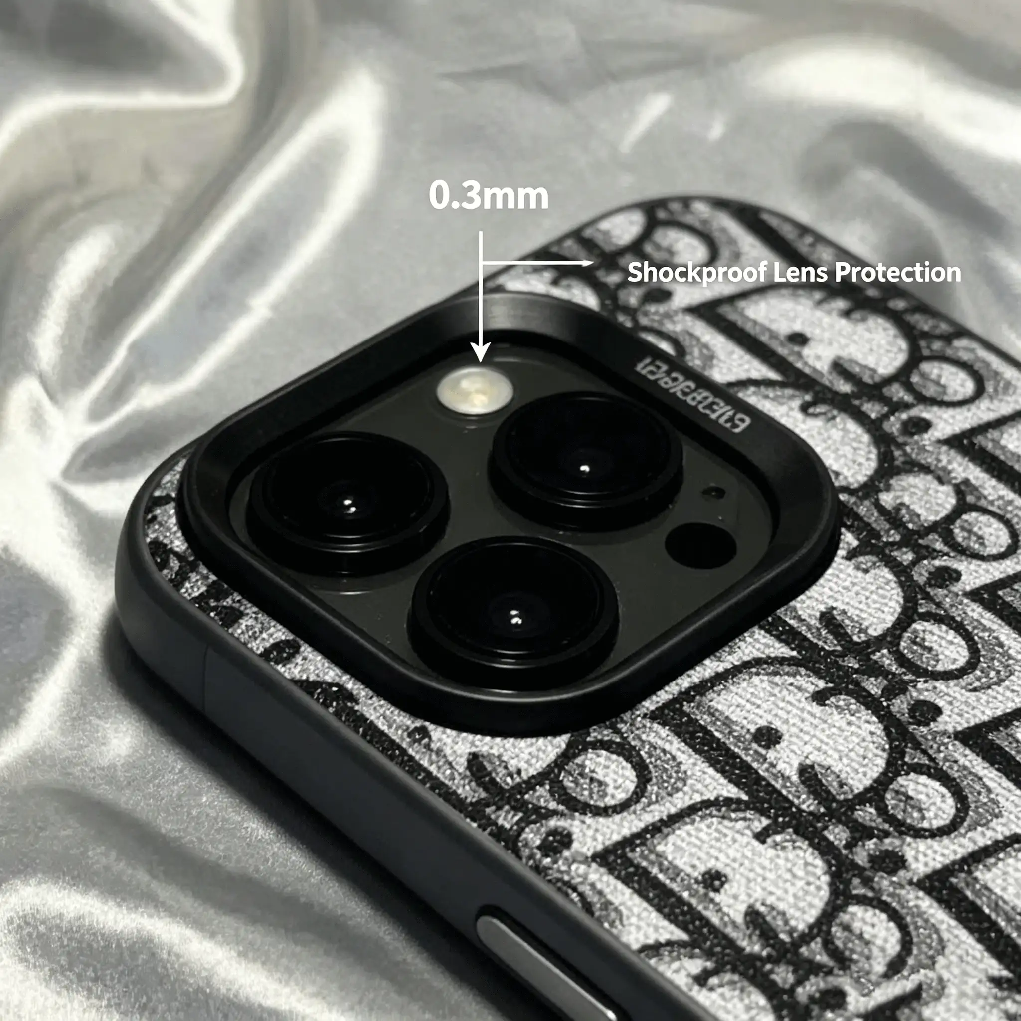 [Available In The US] Stylish And Minimalist TPU Phone Case With Cool Lettering Art Design-Shock-Absorbent, Drop-Resistant, And Durable. Compatible With IPhone 17, 16, 11, 12, 13, 14, 15, Pro, Xs, XR, 14 Plus, Pro Max, 7, 8, 6, 7+, 8+, 6+, And Xs Max. - 黑色 - 查看 3