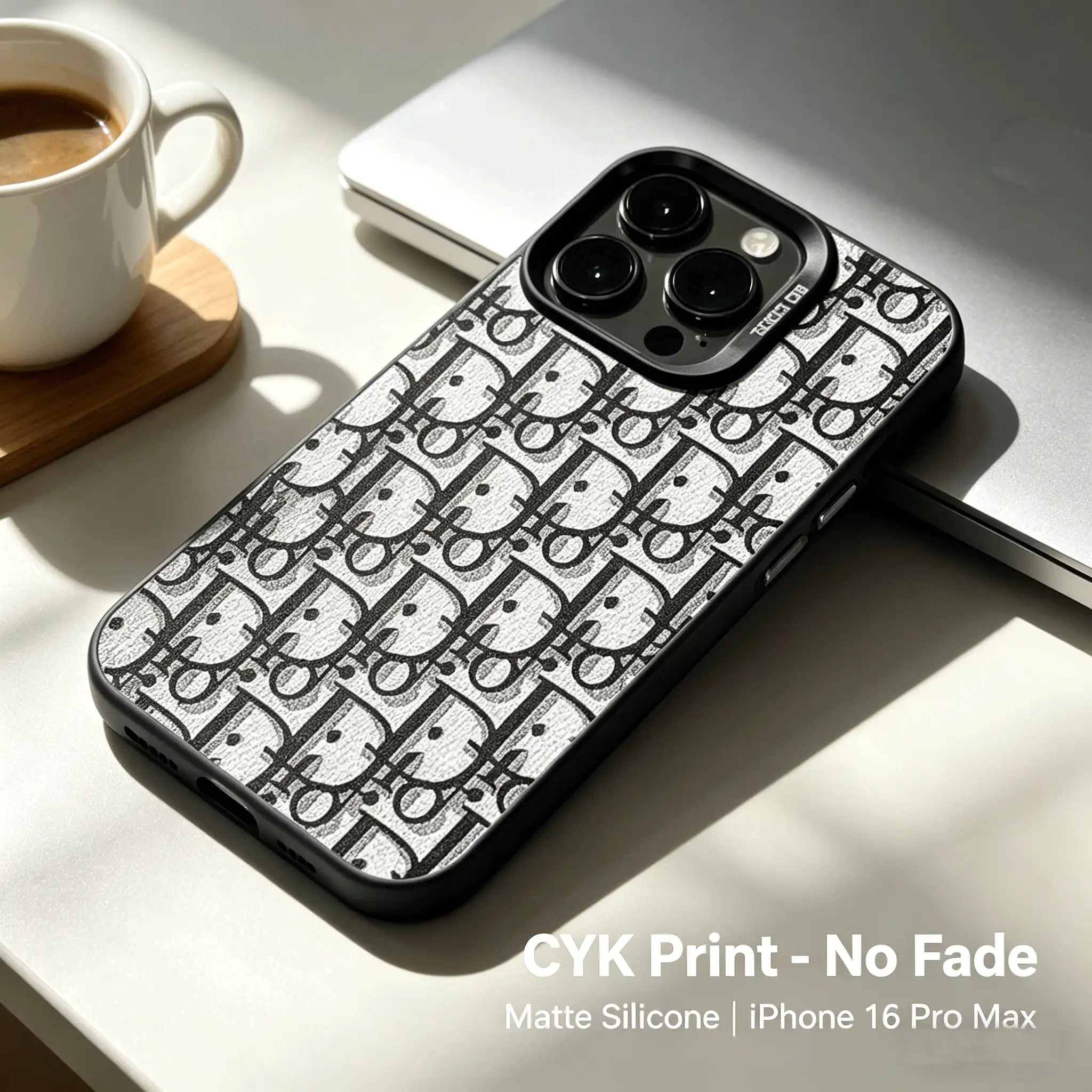 [Available In The US] Stylish And Minimalist TPU Phone Case With Cool Lettering Art Design-Shock-Absorbent, Drop-Resistant, And Durable. Compatible With IPhone 17, 16, 11, 12, 13, 14, 15, Pro, Xs, XR, 14 Plus, Pro Max, 7, 8, 6, 7+, 8+, 6+, And Xs Max. - 黑色 - 查看 2