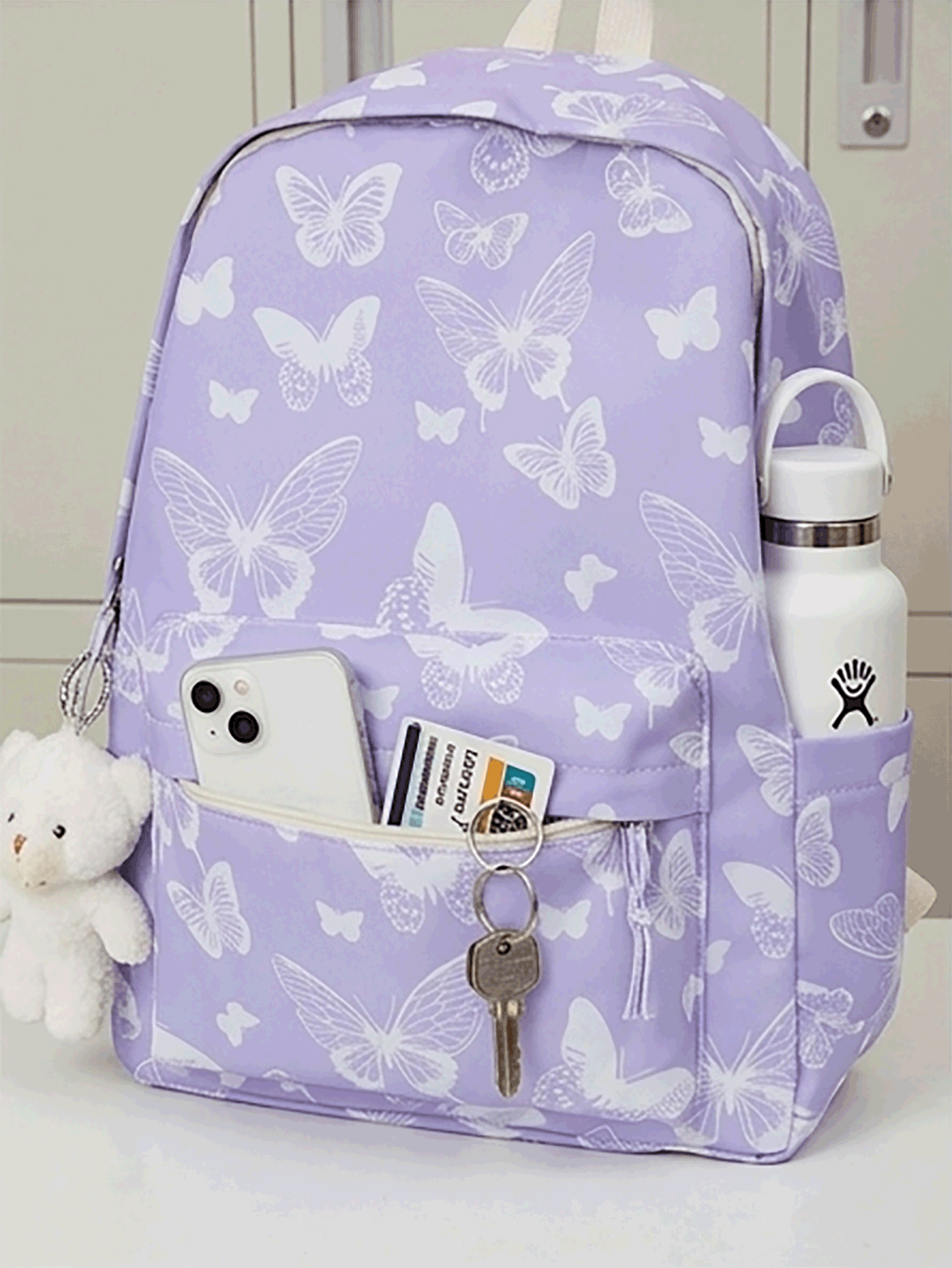 Vibrant Purple Colorway Designer Bag With Reinforced Bottom High-End Beach Essentials For Men And Women Breathable Summer Bag For Fitness Yoga Gym Backpack For Daily Organization Versatile Utility Pocket Design Perfect For Local Delivery Quick Ship Daily Essentials Outdoor Bags Camping Bag Travel Bag - 彩色 - 查看 2