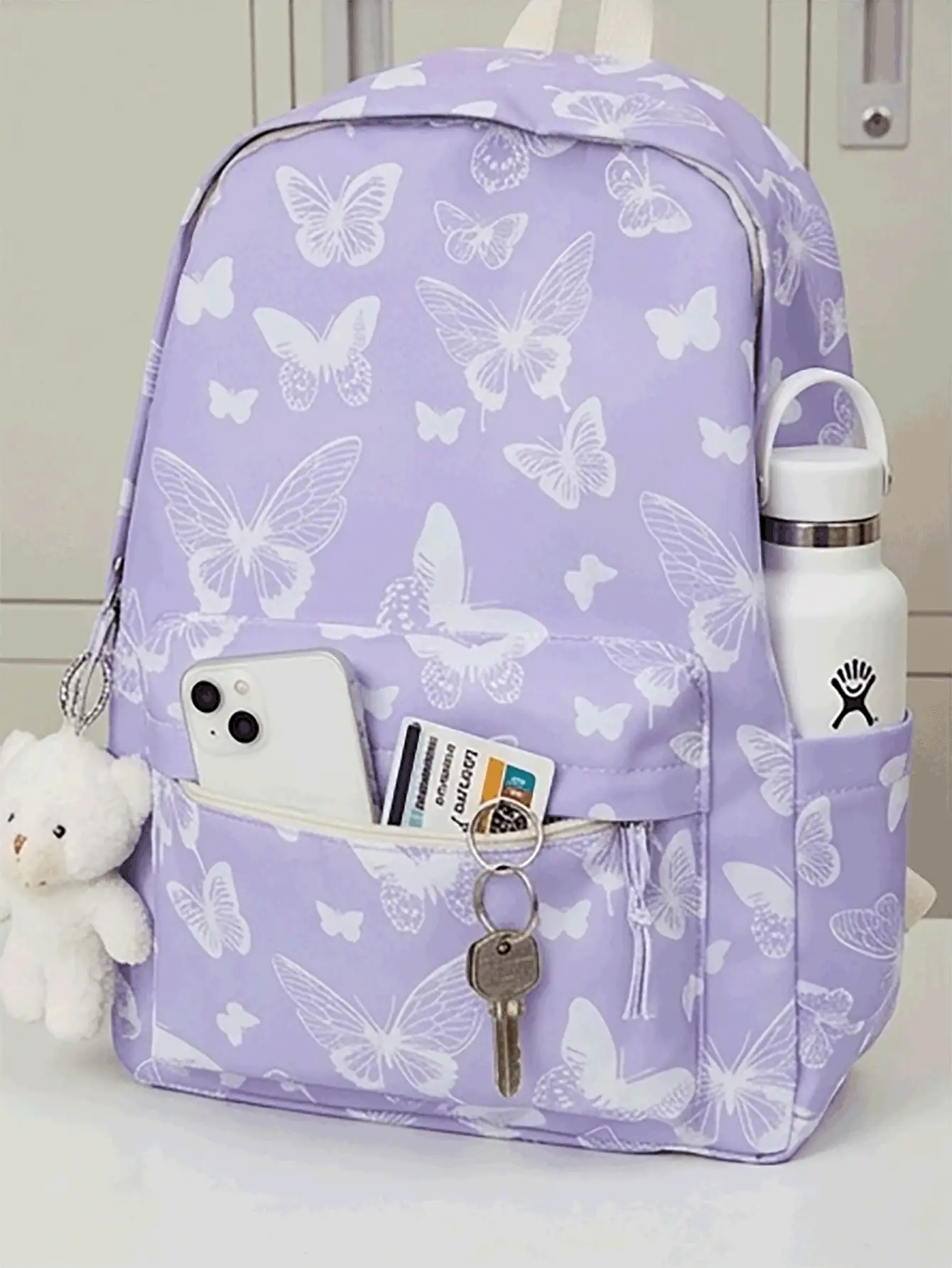 Vibrant Purple Colorway Designer Bag With Reinforced Bottom High-End Beach Essentials For Men And Women Breathable Summer Bag For Fitness Yoga Gym Backpack For Daily Organization Versatile Utility Pocket Design Perfect For Local Delivery Quick Ship Daily Essentials Outdoor Bags Camping Bag Travel Bag - Multicolor - View 2