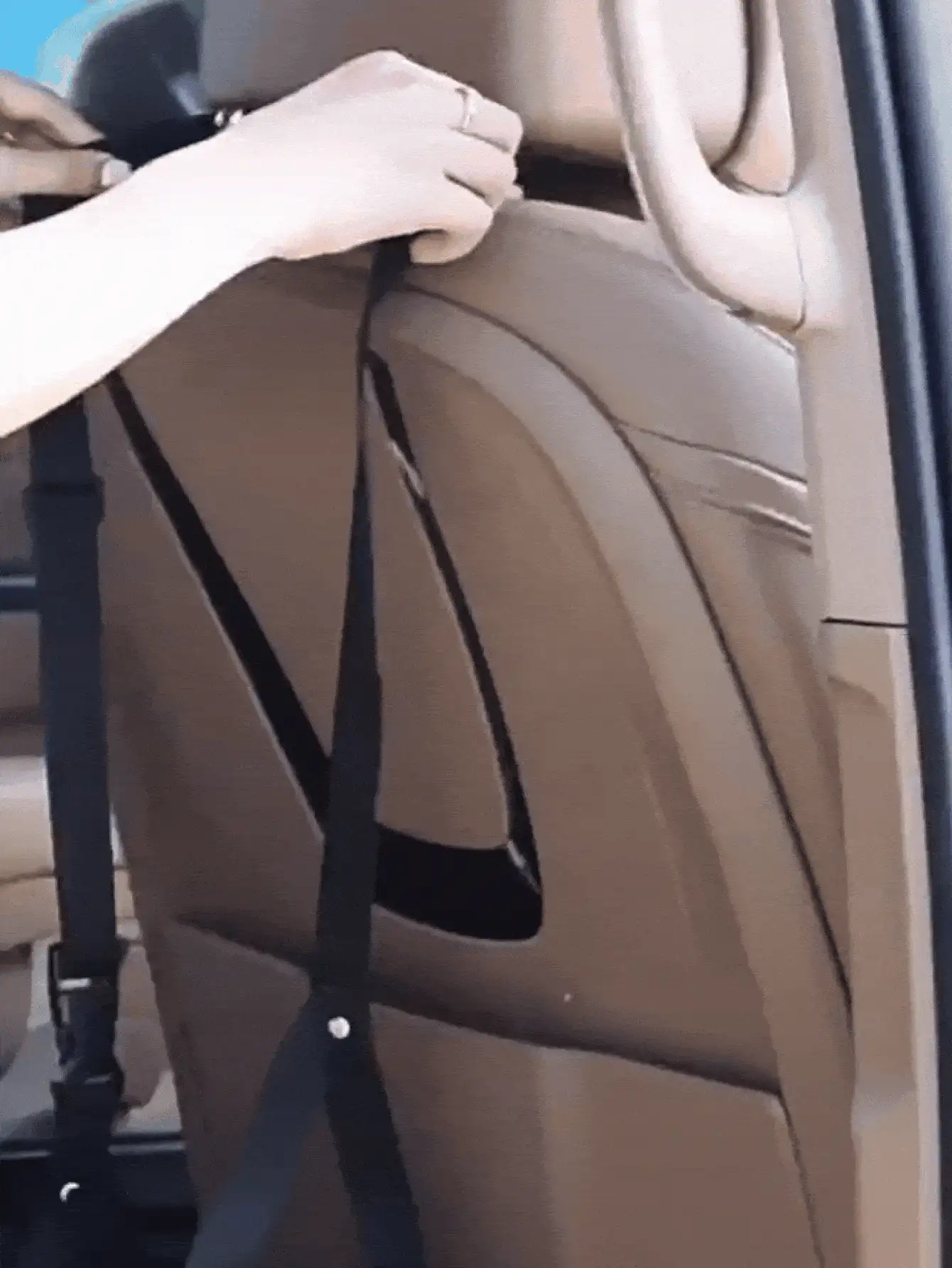 可攜式黑色飛機腳踏墊,附可調節式肩帶,飛機旅行腳踏吊床,多功能桌下腳踏墊,適用於飛機、高鐵、火車、戶外旅行、郵輪、汽車、度假、假期、露營、返校必備配件 - 黑色 - 查看 3