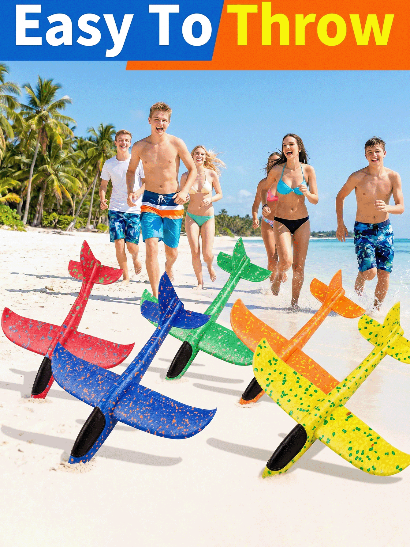 Đồ chơi máy bay lượn xốp khổng lồ - Trò chơi xoay ném và bay, bãi biển, công viên, sân sau, đồ chơi bay ngoài trời, không dùng pin, quà sinh nhật, thiết kế Nebula, đồ chơi, vật dụng tiệc, vật dụng tiệc tốt nghiệp, trang trí đám cưới, cắm trại, du thuyền, du lịch, thiết yếu cho ngày 4 tháng 7 - Nhiều màu - Xem 2