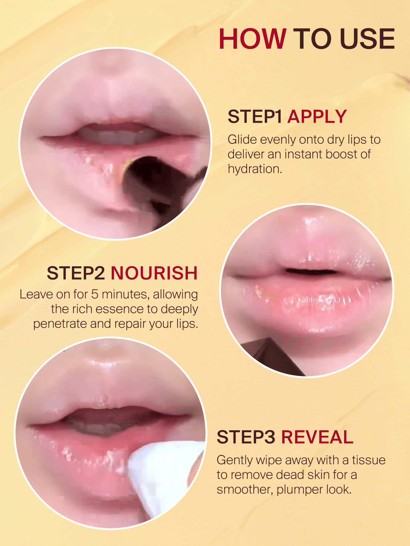 JOOCYEE PDRN Essence Repair Lip Balm, Hydrating Moisturizing Essence Repairing Lip Balm, Fades Lip Lines, Tinted Lip Balm Lipstick, Atmospheric Makeup Look - #840 Champagne Brown - View 2