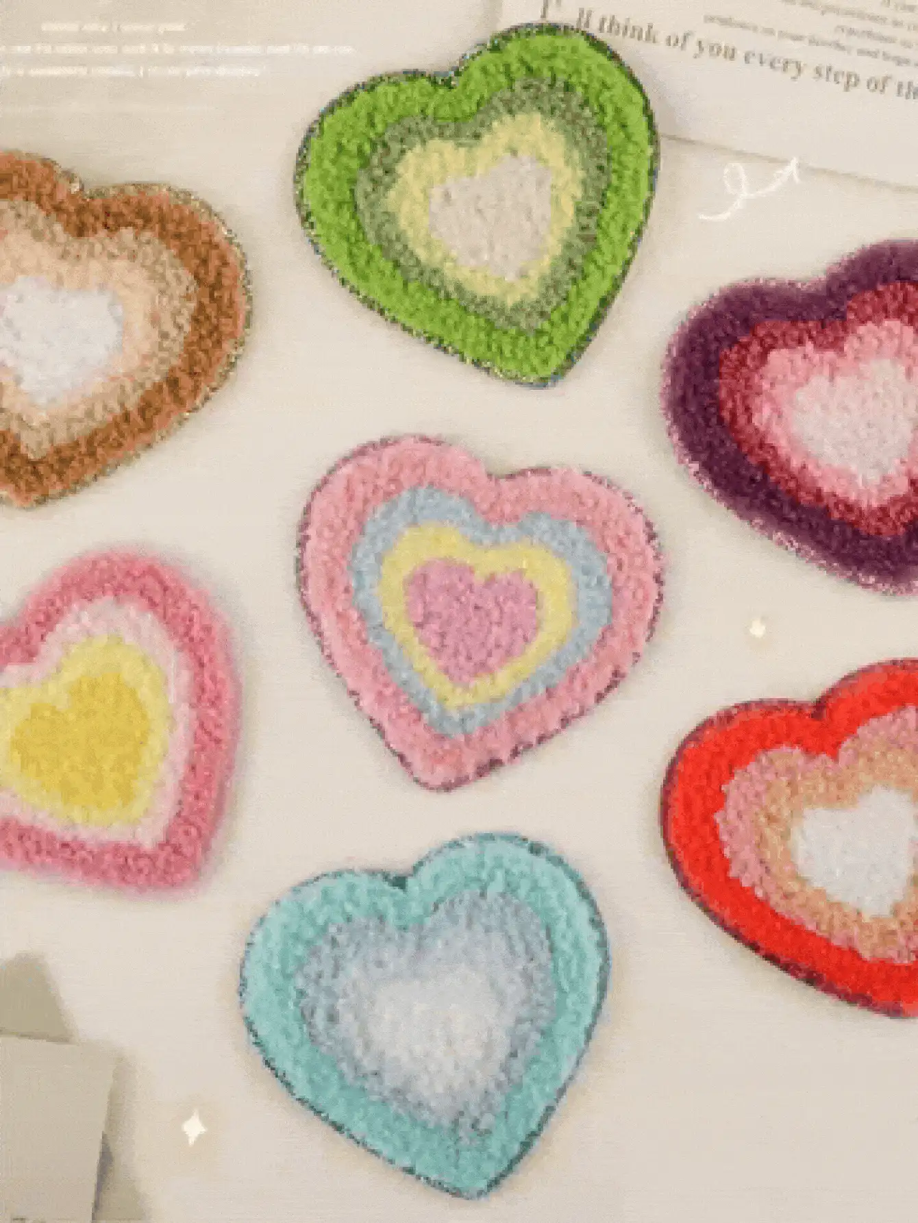 Strong Adhesive Heart-Shaped Self-Adhesive Embroidery Patch, Shiny Embroidery Patch, Suitable For Teenagers, Can Quickly Decorate Jackets, Hats, Towels, Bags, Jeans, Backpacks, Coats, Essential Accessory For DIY Clothing Accessories And Home Decor - Embroidery Patch - View 3