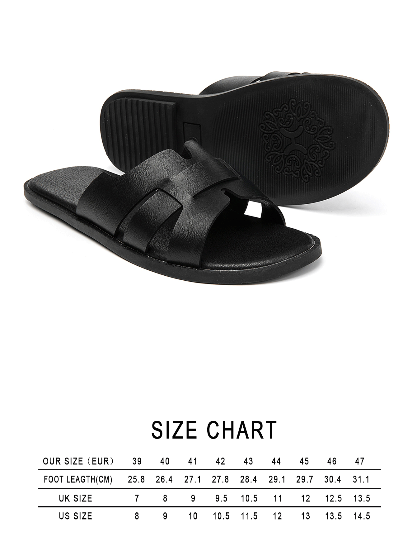 Summer Slip-On Slippers, Minimalist Design, Breathable Dual-Strap, Woven Texture, Elegant For Outdoor & Indoor Wear - Black - View 2
