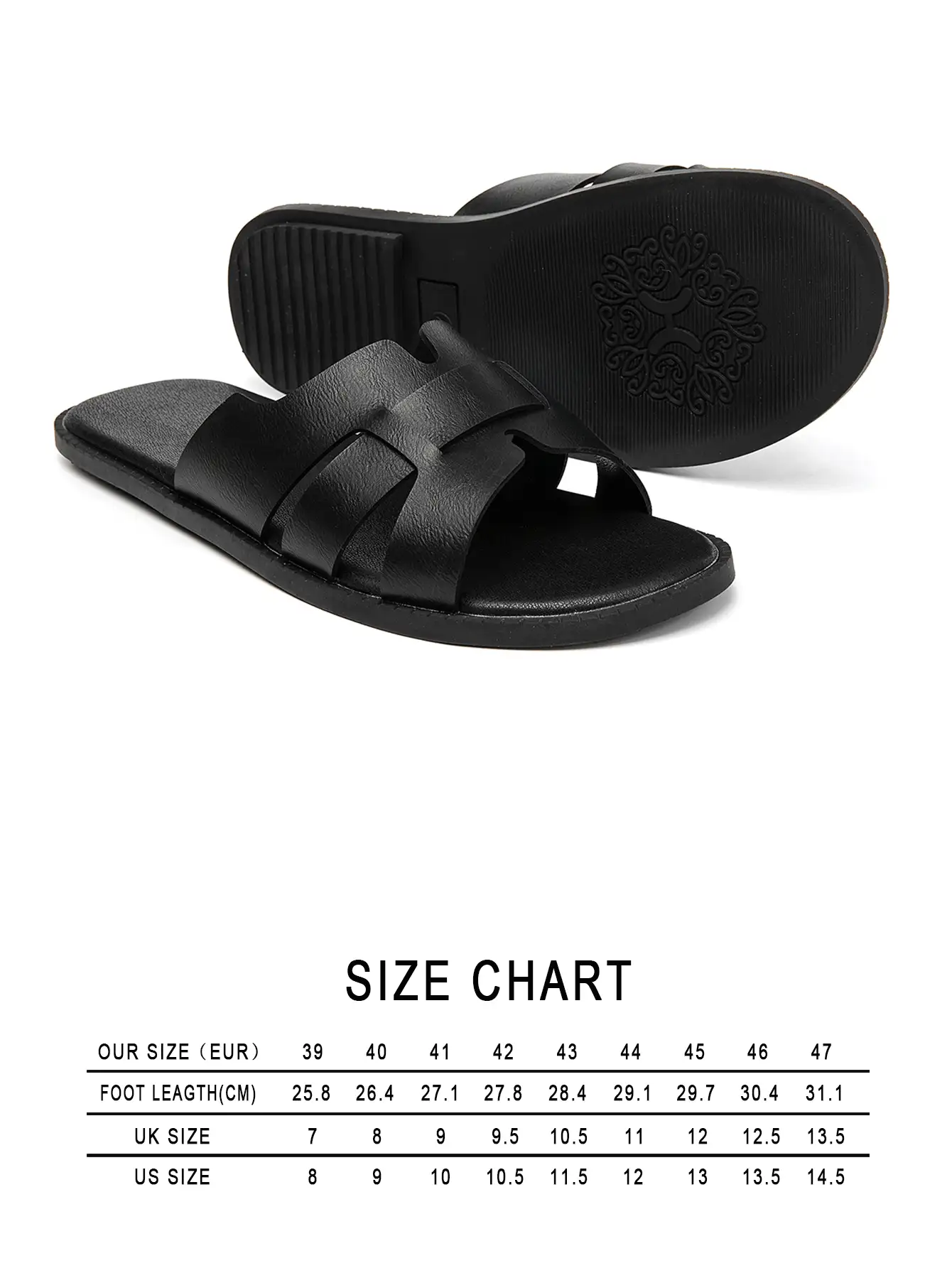 Sandal Selop Musim Panas, Desain Minimalis, Tali Ganda yang Bernapas, Tekstur Anyaman, Elegan untuk Dipakai di Luar & Dalam Ruangan - Hitam - View 3