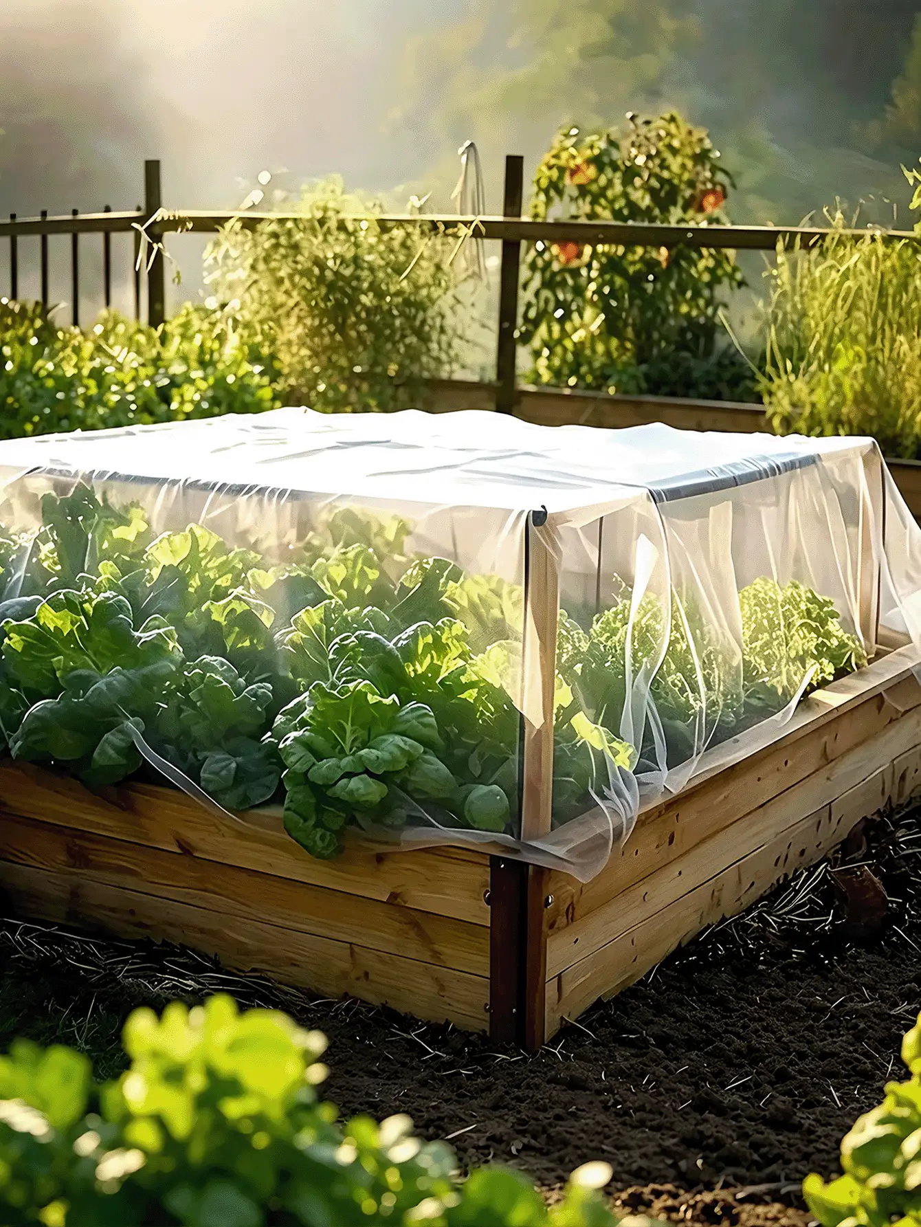 Multi-Functional Outdoor Garden Plant Cover To Protect Woven Mosquito Net For Owners Firm Bird Net In Yards Greenhouse Plants Protection Mesh Netting, Insect Barrier Netting Room Decor Garden Garden Stuff Home Decor Garden Decor Outdoor - A - View 3