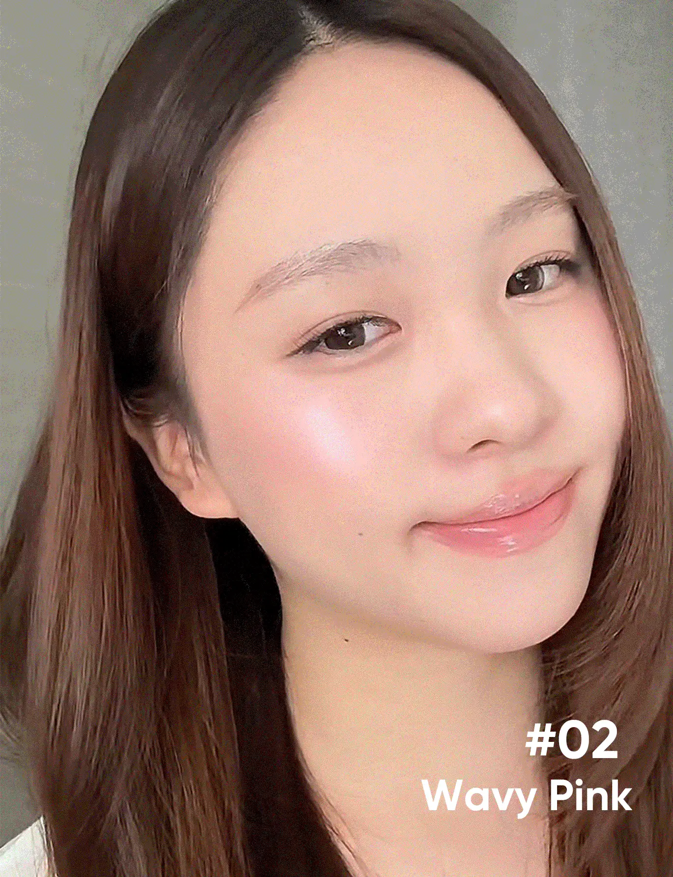JUDYDOLL 水润缎光腮红,双色腮红,透明透亮妆效,打造自然光泽妆容 - #02 Wavy Pink - 查看 2