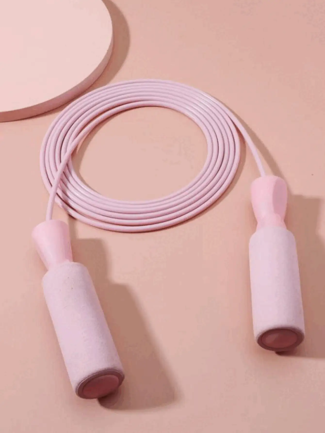 Lightweight Jump Rope With Foam Handles Adjustable Length Fitness Speed Jumping Rope Skipping Rope Suitable For Aerobic Exercise Boxing Training Weight Loss Fitness Jumping Racing Endurance And Speed Training Ideal For Men Women Gym Accessories - Multicolor - View 2
