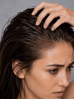 Sanchine Herbal Scalp Serum | Strengthens Hair Roots, Reduces Breakage, Suitable For Fine Hair, Fresh, Strong, Soothing - Repair - View 2