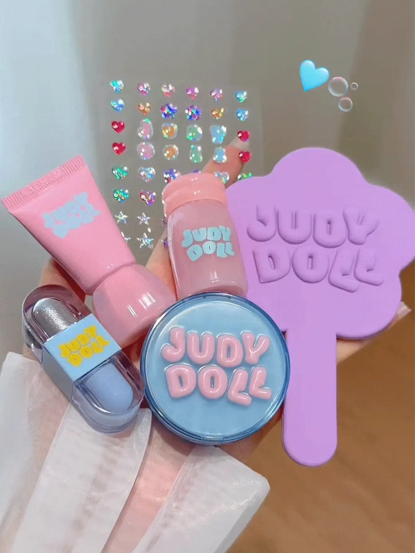 JUDYDOLL SOFT FIT 液體腮紅 Mini 限定版 Pocket Candy 系列 修容彩妝,縮小與擴張視覺效果,鮮豔顯色 - 03 LAVENDER MILK FOAM - 查看 2