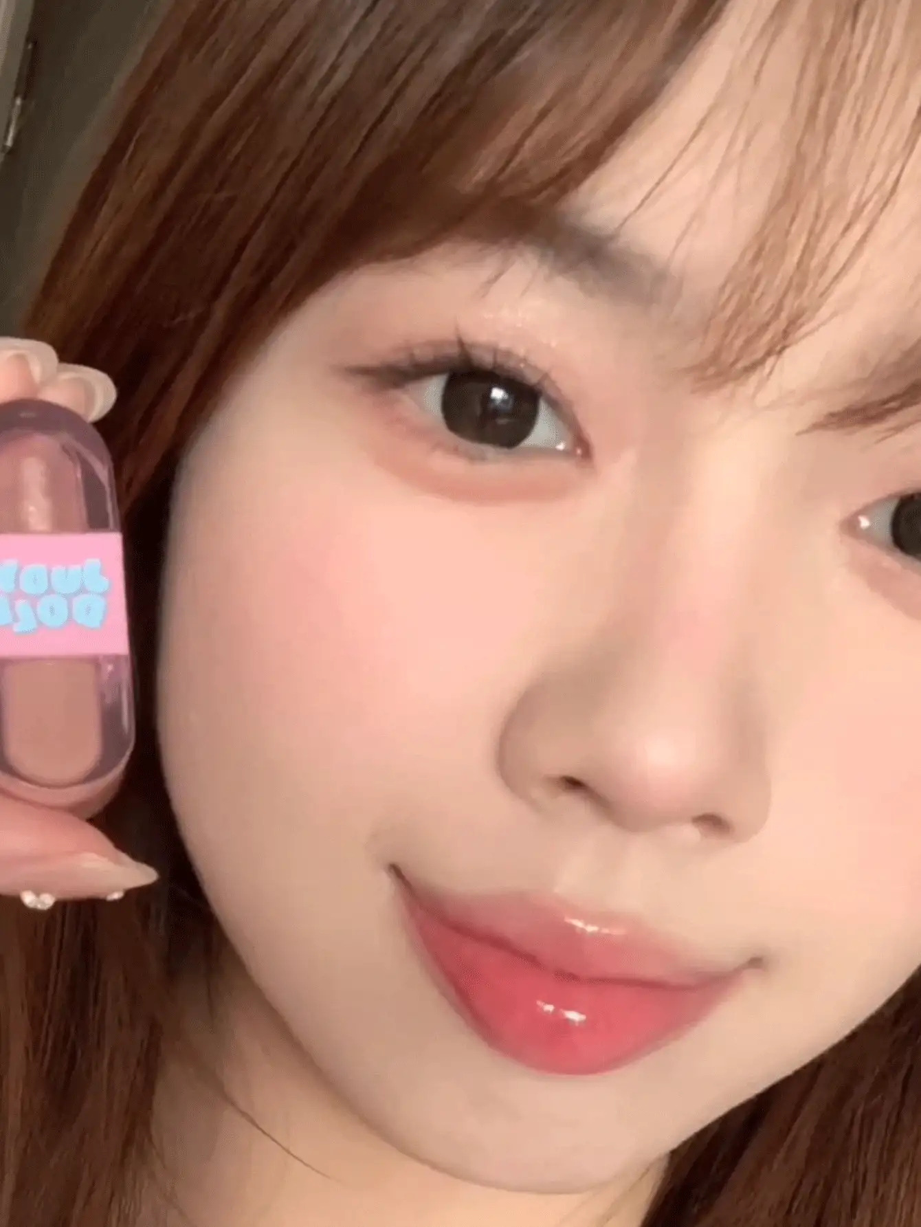 JUDYDOLL DUO EYE TINT Dual-End Liquid Eyeshadow Mini Limited Edition Pocket Candy Series Matte Shimmer Glitter Highlighter Colorful Long-Lasting Pigmented - 01 Peach Milk Tea - View 2