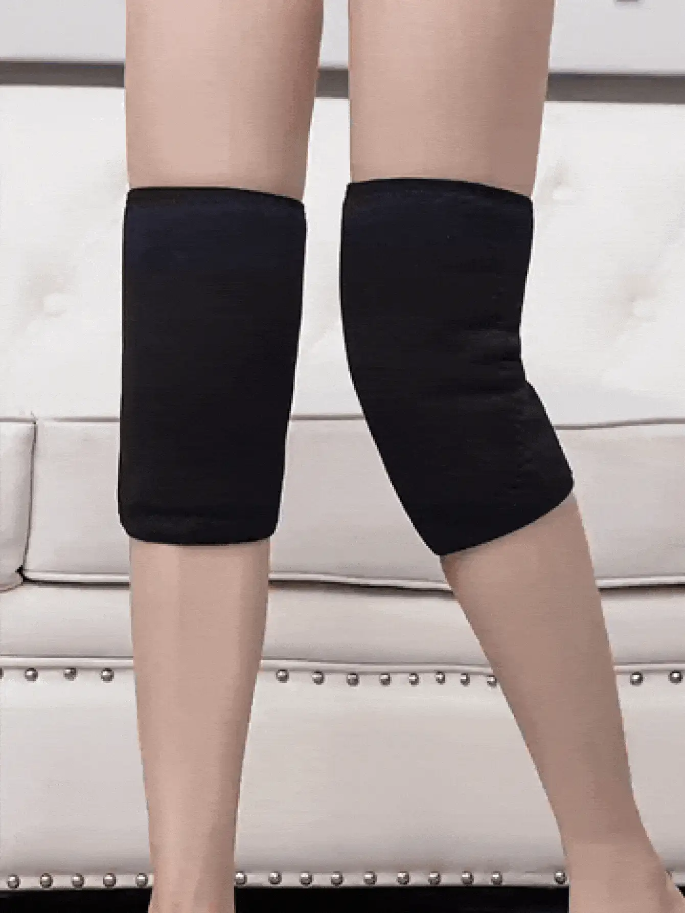 Thickened Warm Knee & Leg Sleeves, Unisex Sports Joint Support, Windproof Winter Warmth, Suitable For Cold Weather, Fitness Training Gear, Sports Weight Loss, Home Living Room Decor, Back To School Season Halloween Gift, Essential Accessory - Multicolor - View 3