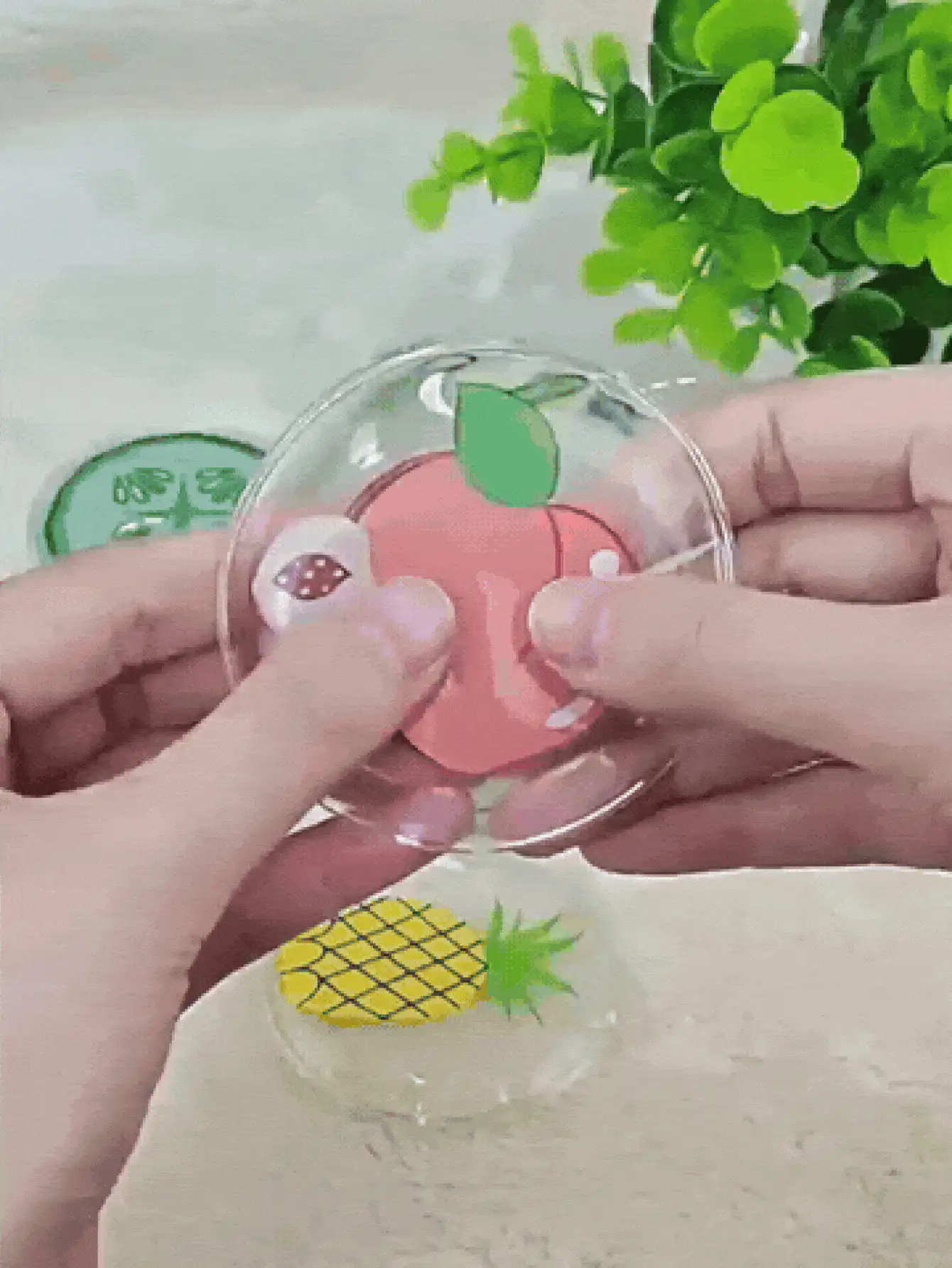 便攜式冰袋 瞬間清涼效果 簡約水果切片設計 戶外愛好者用冷敷墊 輕量保溫冰袋 適用於保溫袋、旅行、廚房、海灘度假、露營、郵輪旅行必備 - 冰墊 - 查看 3