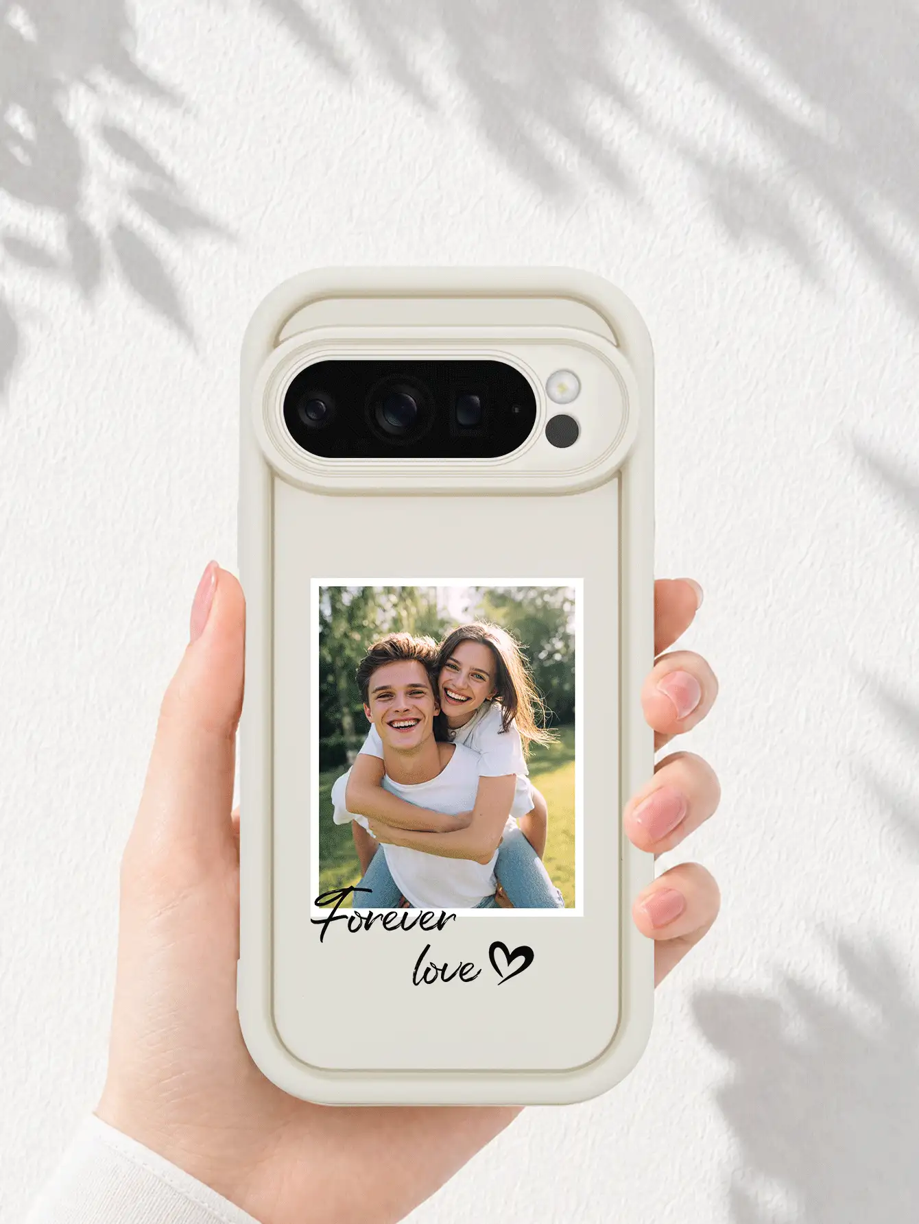 1件客製化照片透明保護手機殼,適用 Pixel 10a/Pixel 9 Pro/9 Pro XL/9A/Pixel 8 Pro/7 Pro XL/6A/11a/11 Pro 系列情侶手機殼 10 Pro/10a/10 Pro XL Android 機型,S26 S25U S24 A55/A56 Apple 18 Pro Max 18 17 Pro Max 16 Plus 高級質感 - 白色 - 查看 2