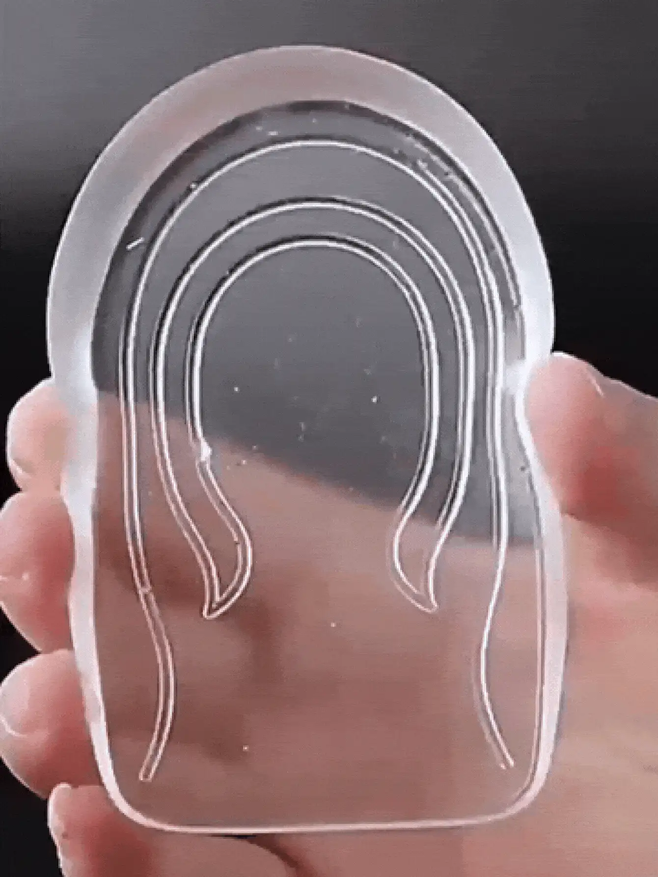 Washable Height Increase Insoles With U-Shape Invisible Half Insoles For Men And Women Soft Heightening Insole For Daily Commute Work Outing Increase Shoe Pads Slippers Heels Shoe Accessories Back To School Camping Cruise Travel Essential - Multicolor - View 3
