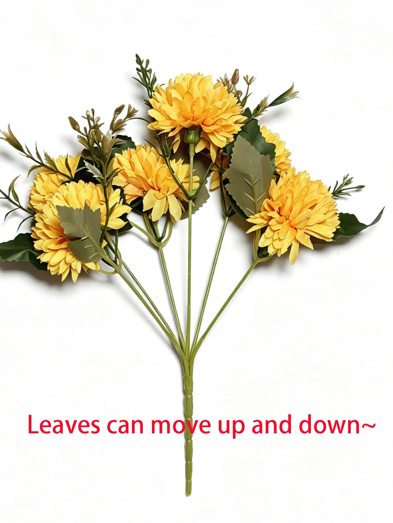 3/1 18heads Artificial Autumn Chrysanthemum Flowers, UV Resistant Realistic Non-Fading Fake Mums Marigolds Plant, Autumn Floral Arrangements For Outside, Garden, Yard Suitable For Vases, Table Centerpieces, Wedding Decor, Autumn Home Decor (Orange, Burnt Orange, Red) - Multicolor - View 7