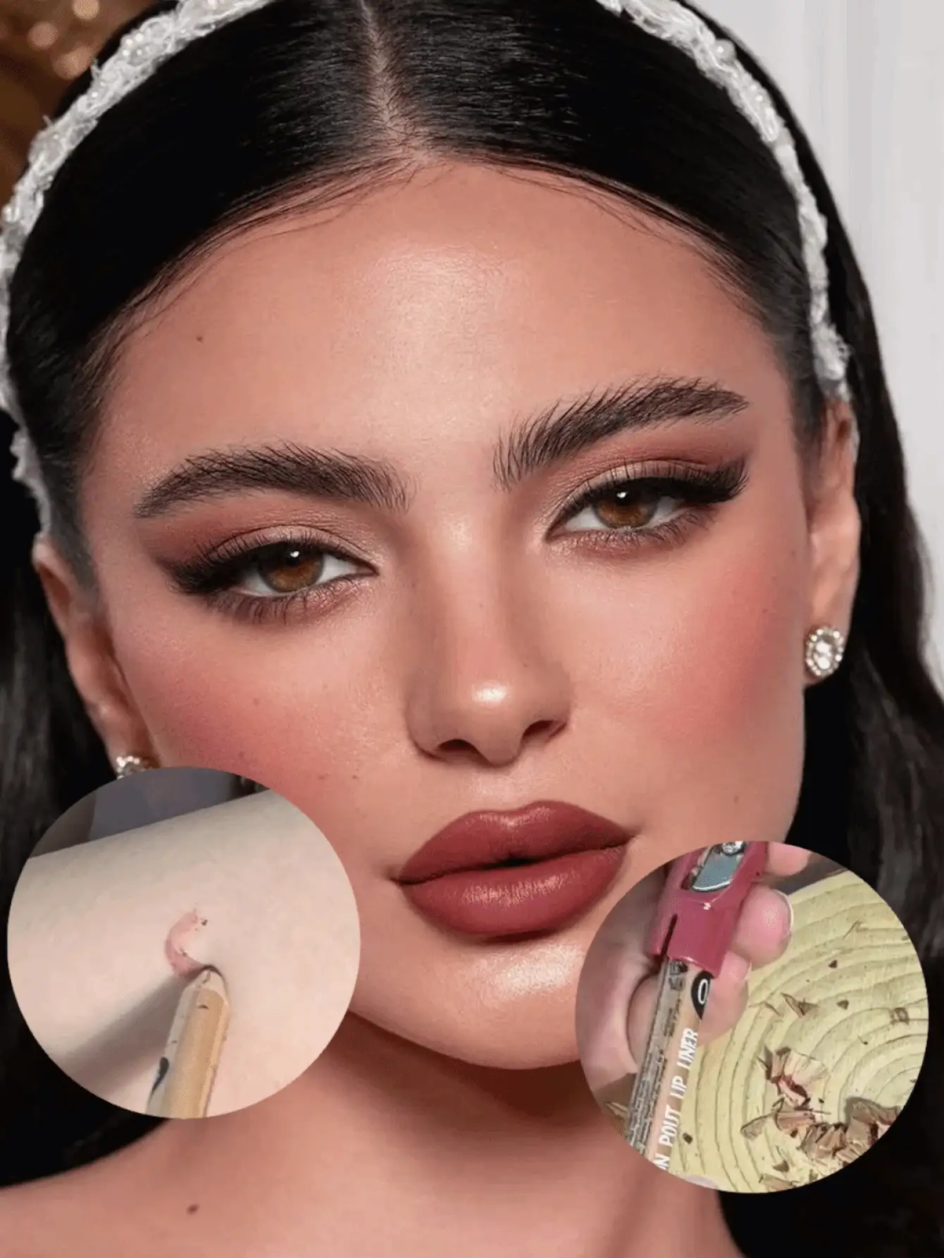 Pudaier Matte Nude Lip Liner - Pensil Bibir Tahan Air Berpigmen Tinggi dan Tahan Lama, Warna Nude Alami Cocok untuk Kulit Cerah, Aplikasi Halus untuk Membingkai Bibir, Sempurna untuk Riasan Sehari-hari dan Hari Valentine - 04 - View 2