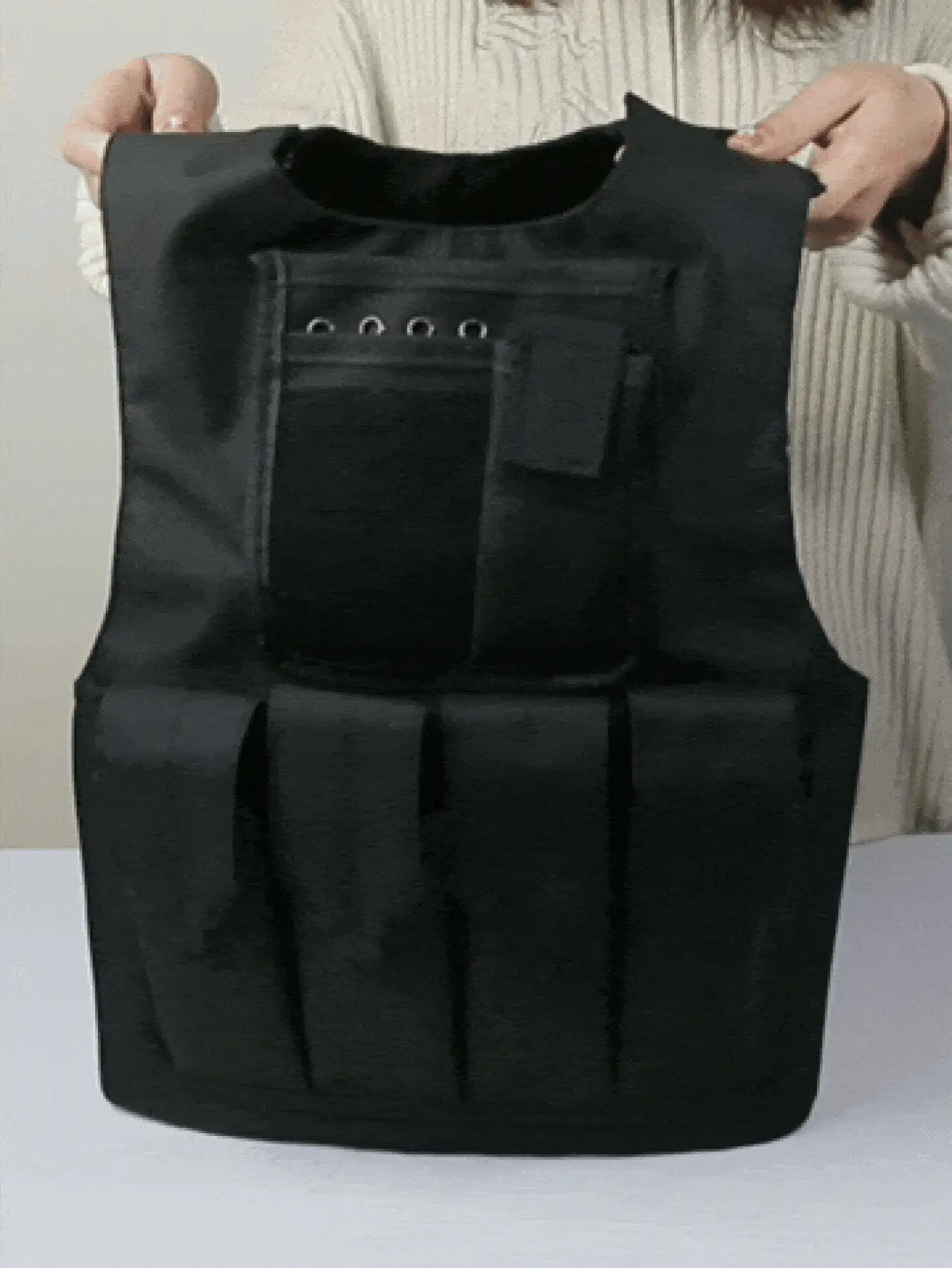 Áo vest chiến thuật đa năng dung tích lớn cho nam nữ, áo vest tấn công, trang phục tập luyện chiến thuật, chạy bộ, gym, cắm trại, phụ kiện đồ dùng ngoài trời, bao súng chiến đấu, thắt lưng tiện ích, trang phục săn bắn - Nhiều màu - Xem 3