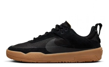 Nike，K，SB Burnside，FN4210-001，（黑色/黑色-橡胶浅棕色-白色）4Y - 黑色/黑色-橡膠淺棕色-白色 - 查看 1