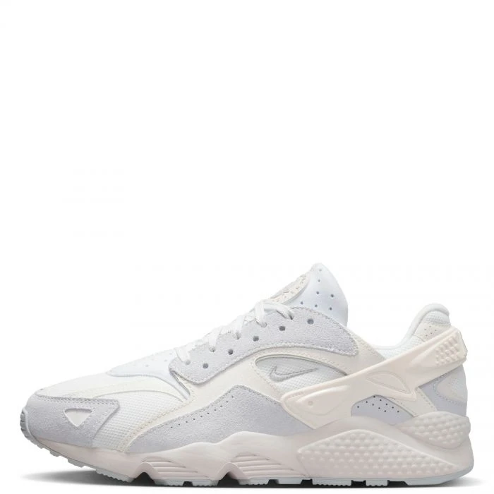 Nike, Air Huarache Runner, DZ3306-100, (TRẮNG SUMMIT/TRẮNG BẠC KIM LOẠI) 7.5 - Summit White/Kim loại bạc-trắng - Xem 1