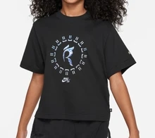 Nike, Áo thun SB X Rayssa Leal, FN9681-010, (ĐEN) S - đen - Xem 3