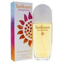Elizabeth Arden 向日葵阳光之吻女士淡香水喷雾 EDT 香水 3.3盎司/100毫升 花香水漾调 女友 妻子 母亲 朋友 生日 毕业派对 旅行 露营 户外 学校 校园旅行 节日 周年纪念 办公室 秋季 圣诞节 秋季造型 - 美東時間 - 查看 2