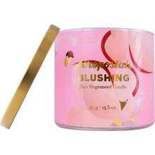 Aeropostale Blushing Scented Candle Blushing 14.5oz/411g - Girlfriend Wife Mother Friend Boyfriend Husband Father Brother Bedroom Decor Birthday Graduation Party Travel Camping Outdoors School Campus Trip Festivals Anniversary Office Gift - Multi Scents - View 2