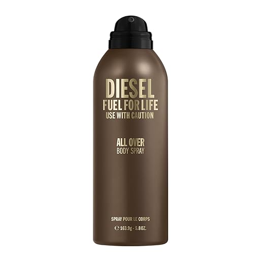 Diesel Spray corporal Fuel For Life para hombres 5.78oz/163.9g