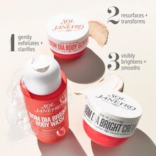 Sol de Janeiro Tẩy tế bào chết toàn thân Bom Dia Bright 7.8oz/220g Tắm & Tẩy tế bào chết Làm sáng Làm mịn Nuôi dưỡng Bạn gái Vợ Mẹ Bạn bè Sinh nhật Tiệc tốt nghiệp Du lịch Cắm trại Ngoài trời Trường học Chuyến đi khuôn viên trường Lễ hội Kỷ niệm Mùa thu Mùa thu Phong cách mùa thu - Nhiều màu - Xem 3