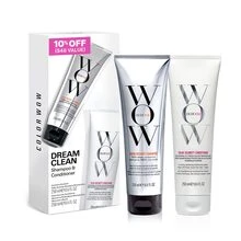 Color Wow Dream Clean Duo 2 件套（洗发水 250ml+护发素 250ml）适合浓密发质 8.4oz/250ml*2 - 適合濃密的頭髮 - 查看 1