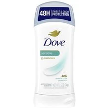 Dove 止汗香体棒，敏感肌肤适用，74克/2.6盎司，不含对羟基苯甲酸酯、酒精和人工色素，全天候防护。适合送给女朋友、妻子、母亲、朋友、男朋友、丈夫、父亲、兄弟等，可用于生日、毕业聚会、旅行、露营、户外活动、学校校园旅行、节日庆典、周年纪念、办公室、冬季、圣诞节等特殊场合。 - 多樣化香型 - 查看 1