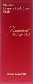 Maison Francis Kurkdjian Rouge 540 淡香精喷雾男女通用 FR EDP 1.2 盎司/35 毫升 - EDP - 查看 4