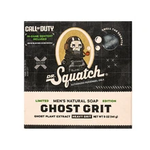 Dr. Squatch Ghost Grit 香皂 5盎司/141克 - 幽靈砂礫 - 查看 2