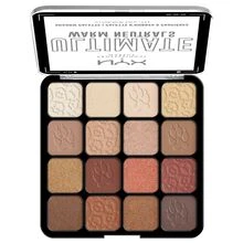 NYX 纯素终极眼影盘 暖色中性色 0.32 盎司/12.8 克 - 暖色中性色 - 查看 2