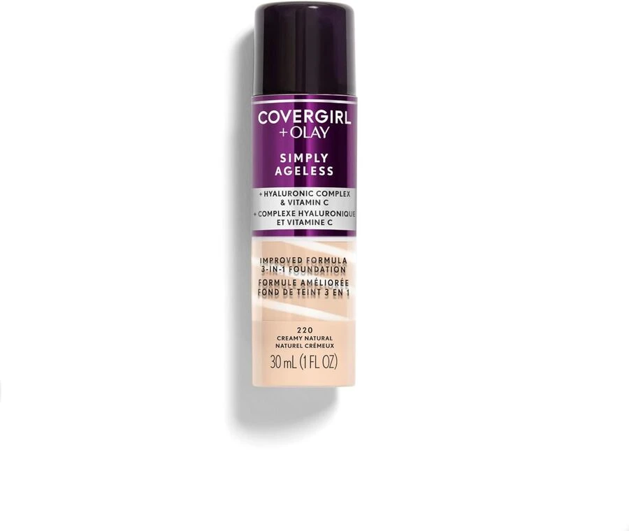 CoverGirl 永葆青春粉底液 - 220 - 奶油色天然 - 查看 1
