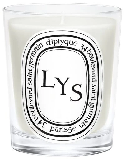 Diptyque LYS Scented Candle 6.5oz/190g - Girlfriend Wife Mother Friend Boyfriend Husband Father Brother Bedroom Decor Birthday Graduation Party Travel Camping Outdoors School Campus Trip Festivals Anniversary Office Gift