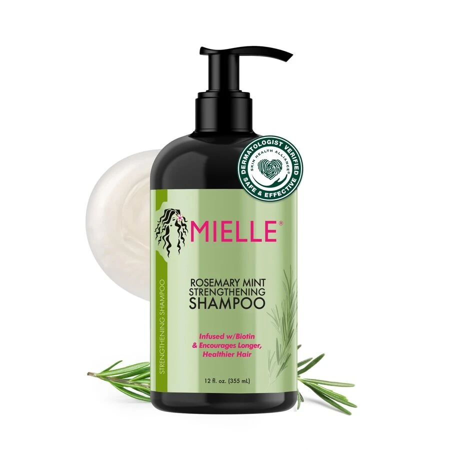 Mielle Organics 迷迭香薄荷强效洗发水 12 盎司/355 毫升 - 彩色 - 查看 1